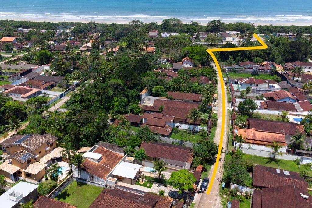 Novo-Refugio Do Arquiteto - Casa Coqueiro, 4 Minutos Caminhando Ate A Praia Sao Sebastiao  Exterior foto